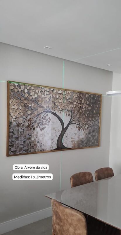 Instalação de quadros com nível à laser no Rio de Janeiro